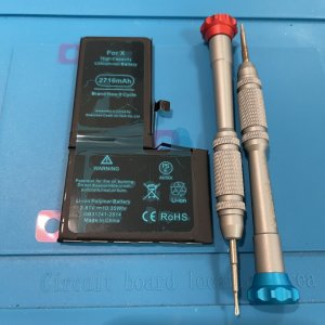 iPhoneX バッテリー交換