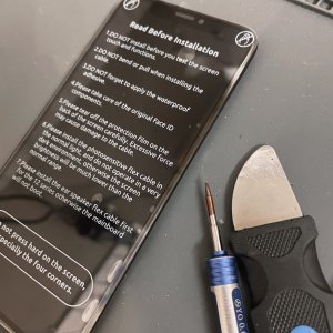 iPhoneXS フロントパネル交換