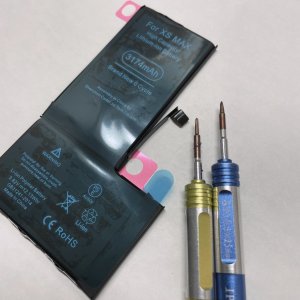 iPhoneXSmax バッテリー交換