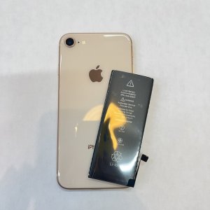 iPhone8バッテリー交換