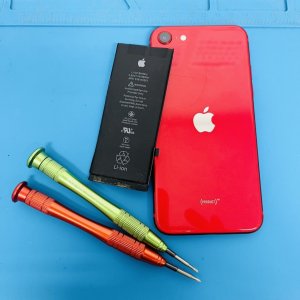 iPhoneSE2 バッテリー交換修理