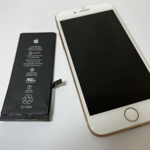 iPhone7 バッテリー交換