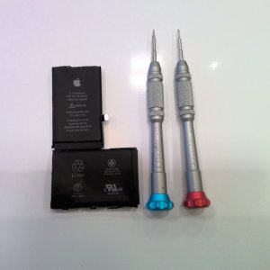 iPhoneXSバッテリー交換