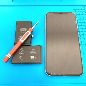 iPhoneX バッテリー交換修理