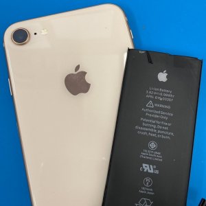iPhone8 バッテリー交換修理