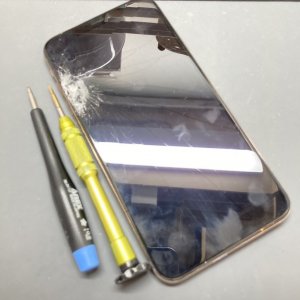 iPhoneXSmax フロントパネル 交換修理