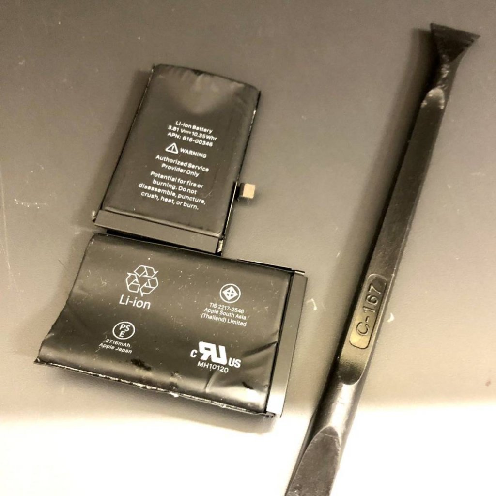 iPhoneX バッテリー交換