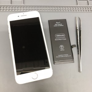 iPhone7 バッテリー交換