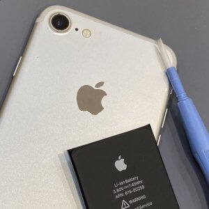 iPhone7 バッテリー交換
