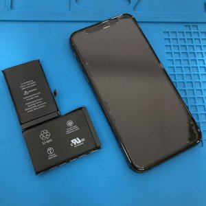 iPhoneX バッテリー交換修理