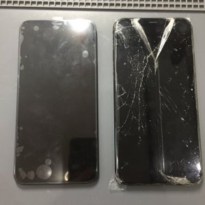 iPhoneXS ガラスパネル交換