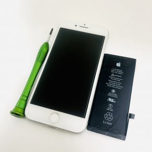 iPhone8 バッテリー交換修理