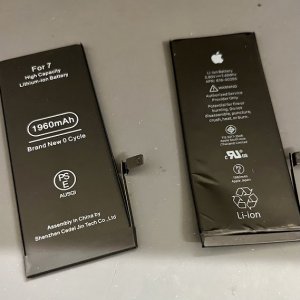 iPhone7 バッテリー交換