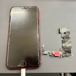 iPhoneSE2 ライトニング交換