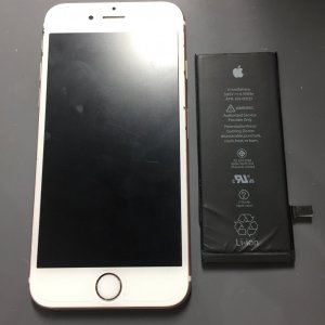 iPhone7 バッテリー交換