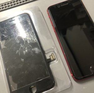 iPhoneSE2(2020) ガラスパネル交換