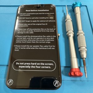 iPhoneXR　パネル交換