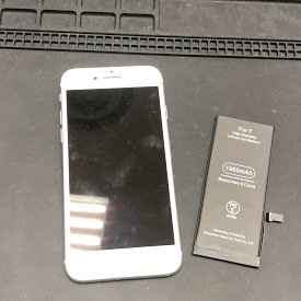 iPhone7 バッテリー交換