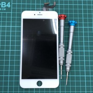 iPhone6SPlus ガラスパネル交換