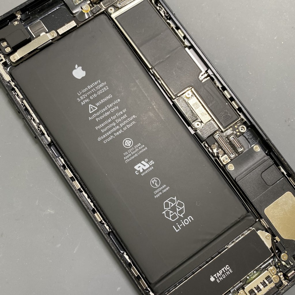 iPhone7Plus バッテリー交換