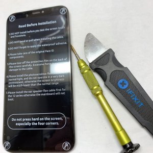 iPhoneXR フロントパネル交換