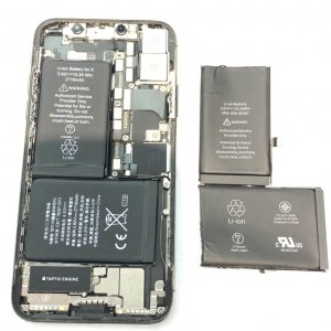 iPhoneX　バッテリー交換