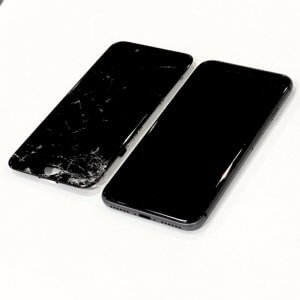 iPhone8 液晶交換 タッチ出来ない ガラス割れ 欠け ヒビ 縦線 液晶漏れ