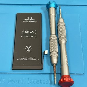 iPhone8 バッテリー交換