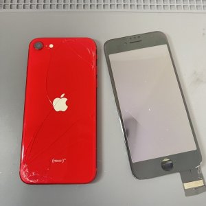 iPhoneSE2　フロントパネル交換