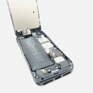 iPhone5SE 膨張バッテリー交換