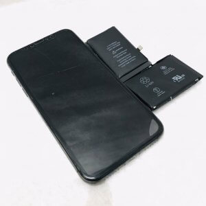 iPhoneX バッテリー交換修理