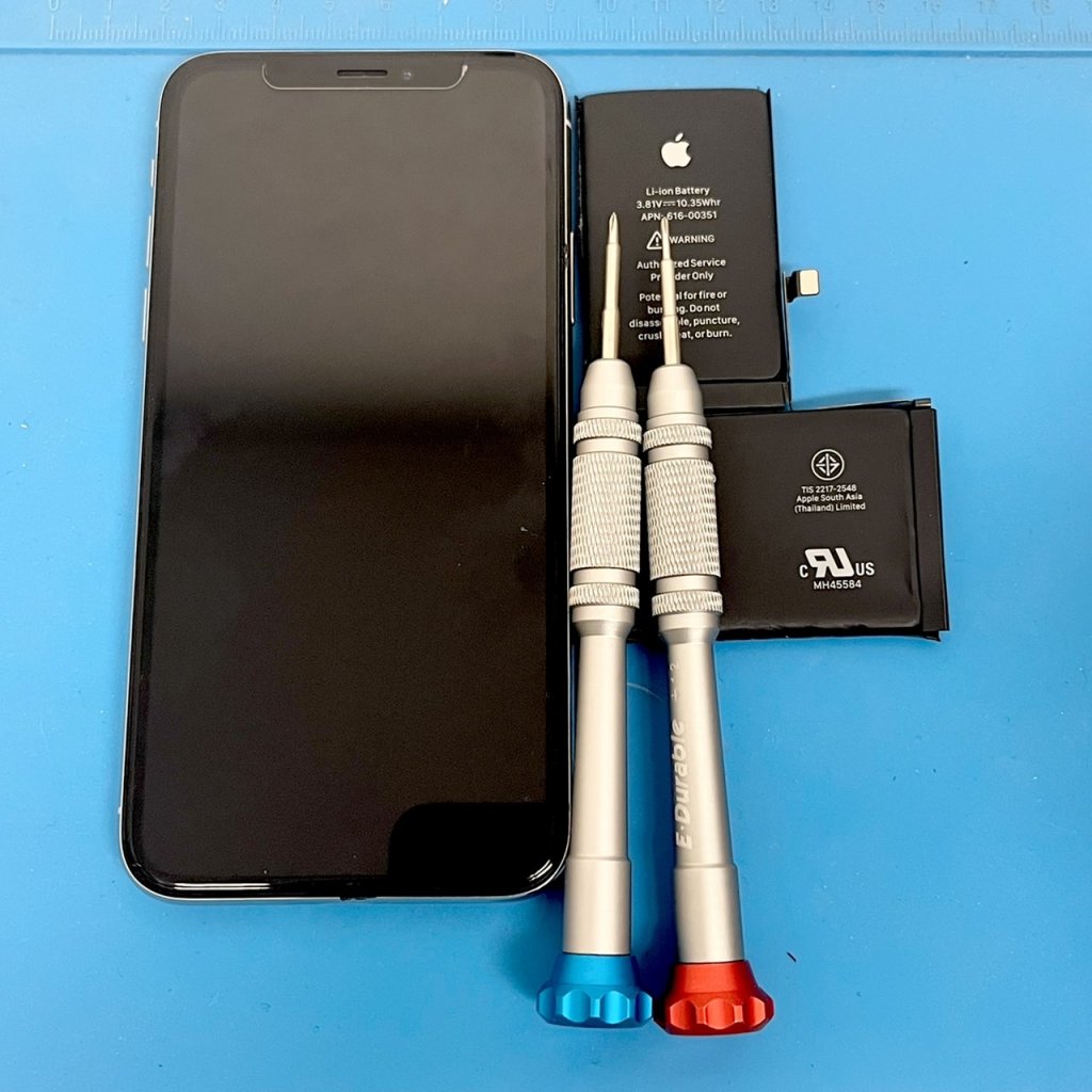 iPhoneX バッテリー交換修理