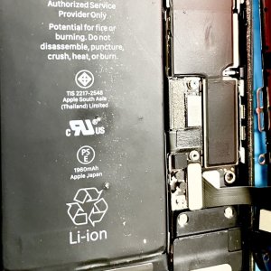 iPhone7 バッテリー交換