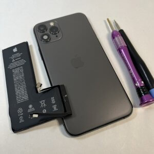 iPhone11pro バッテリー交換
