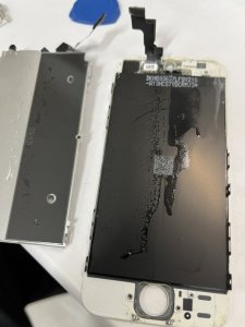 iPhone8 水没処理