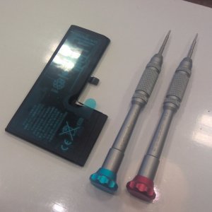 iPhoneXSバッテリー交換