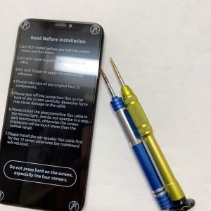 iPhoneXS フロントパネル交換