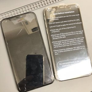 iPhoneX パネル交換
