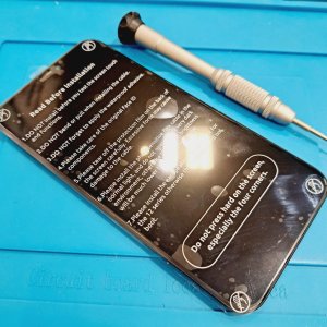 iPhoneXR ガラスパネル交換