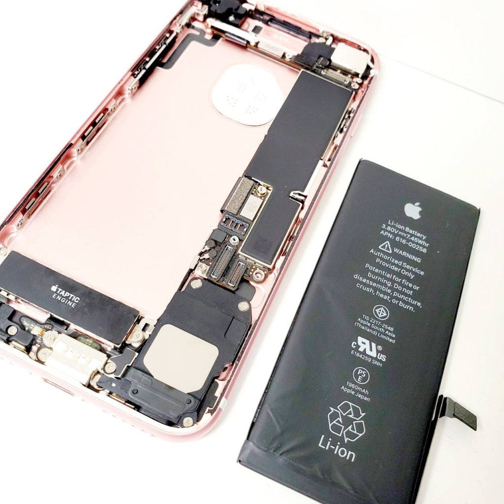 iPhone7 バッテリー交換