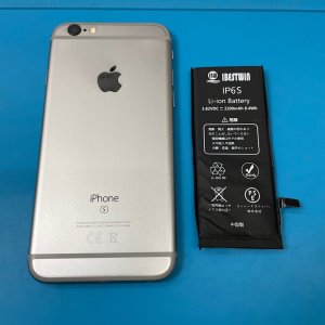 iPhone6S バッテリー交換修理