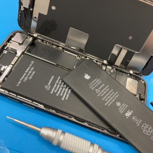 iPhone8 バッテリー交換