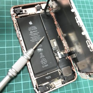 iPhone7 バッテリー交換