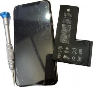 iPhoneXS　バッテリー交換