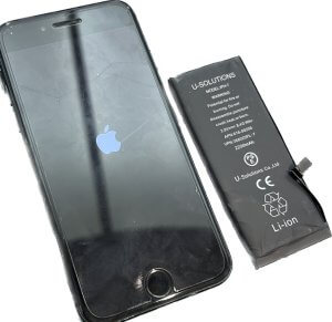 iPhone7　バッテリー交換
