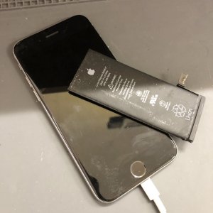 iPhone6 バッテリー交換