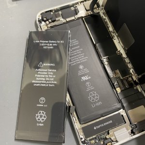 iPhone8 バッテリー交換