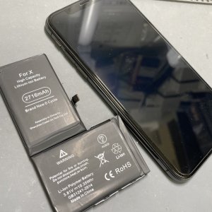 iPhoneX バッテリー交換