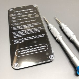 iPhoneXS フロントパネル交換