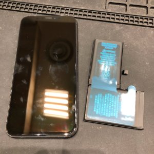 iPhoneX バッテリー交換